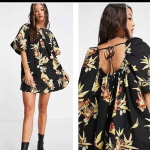 Free People Jodie Floral Print Tunic Dress
